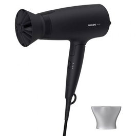 Philips Secador BHD308/10 3000 Series 1600W Negro con Accesorio ThermoProtect y Boquilla